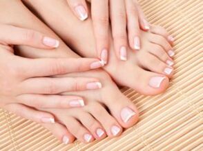 unhas saudables despois do tratamento de fungos